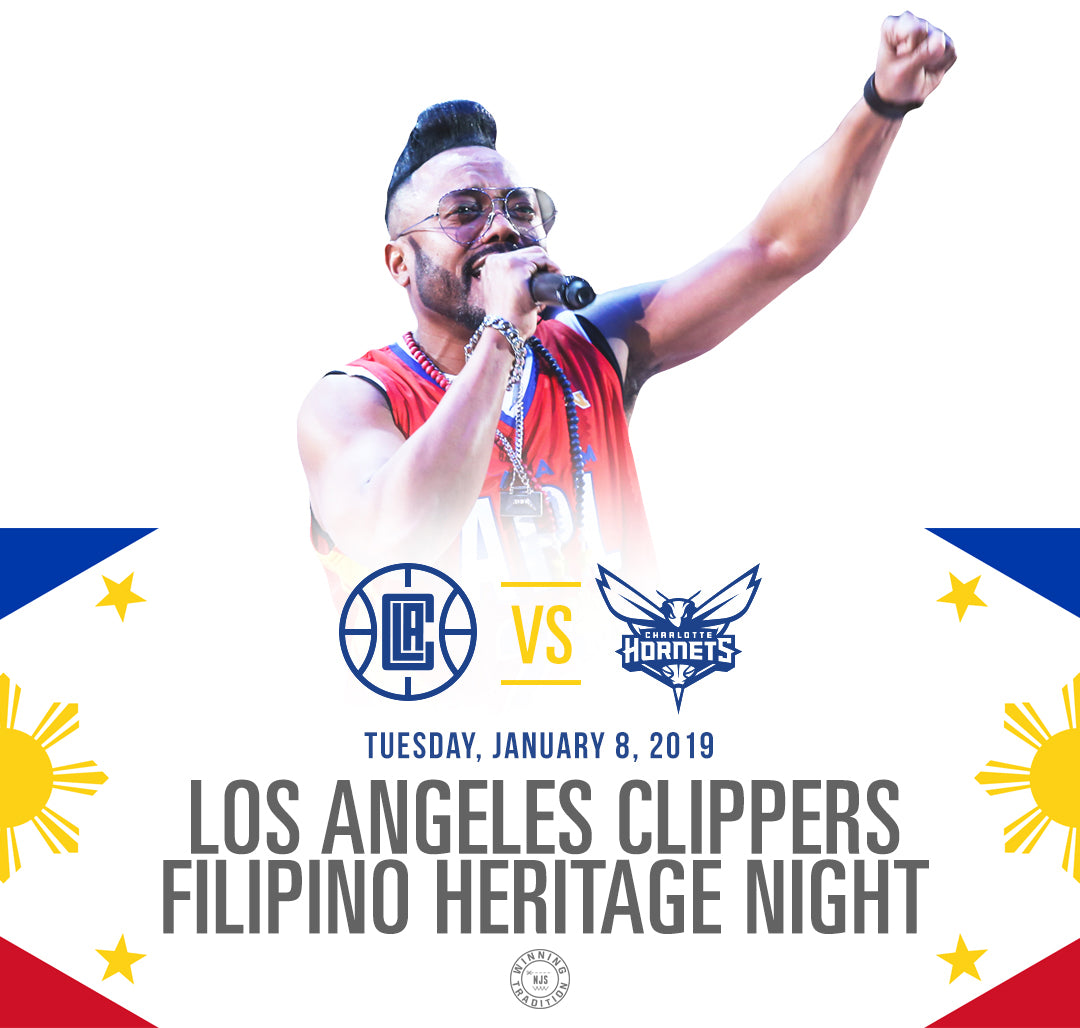 New Jersey Sets X Los Angeles Clippers Filipino Heritage Night