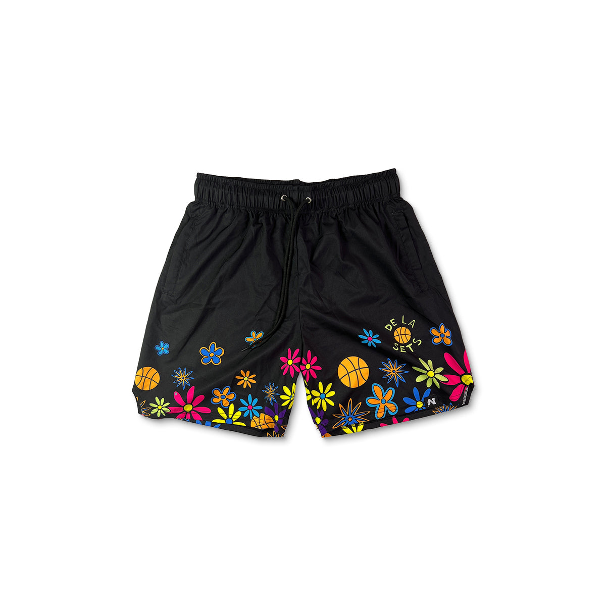 De La Sets Hybrid Shorts - Black