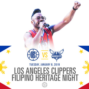New Jersey Sets X Los Angeles Clippers Filipino Heritage Night