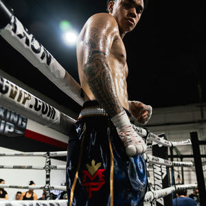 Pacific Storm Boxing Shorts - Navy [Pre-Order]