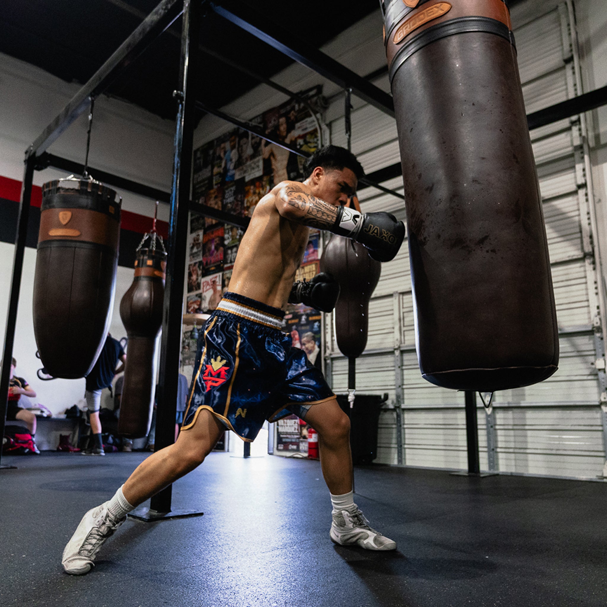 Pacific Storm Boxing Shorts - Navy [Pre-Order]
