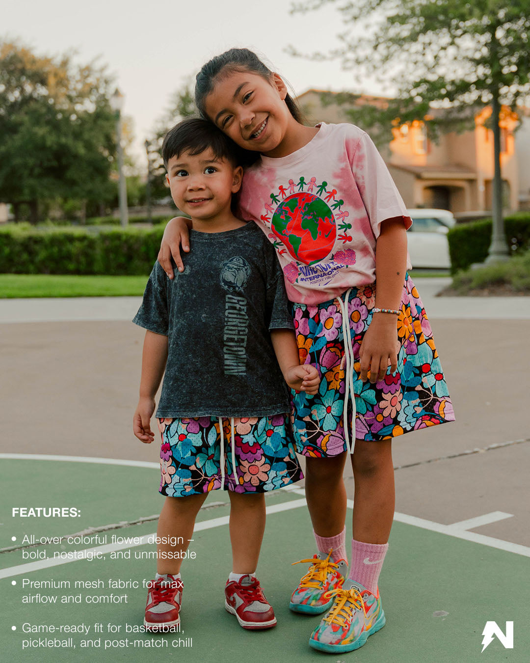 Summer Blume - Mesh Shorts (Youth & Toddler)
