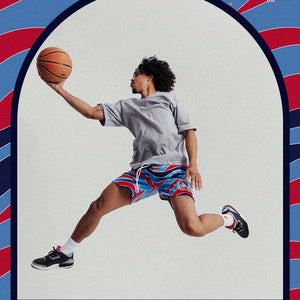 San Diego Clippers x NJS Mesh Shorts