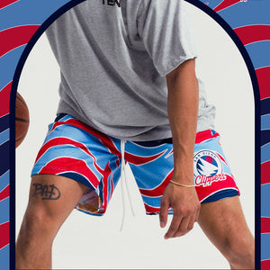 San Diego Clippers x NJS Mesh Shorts