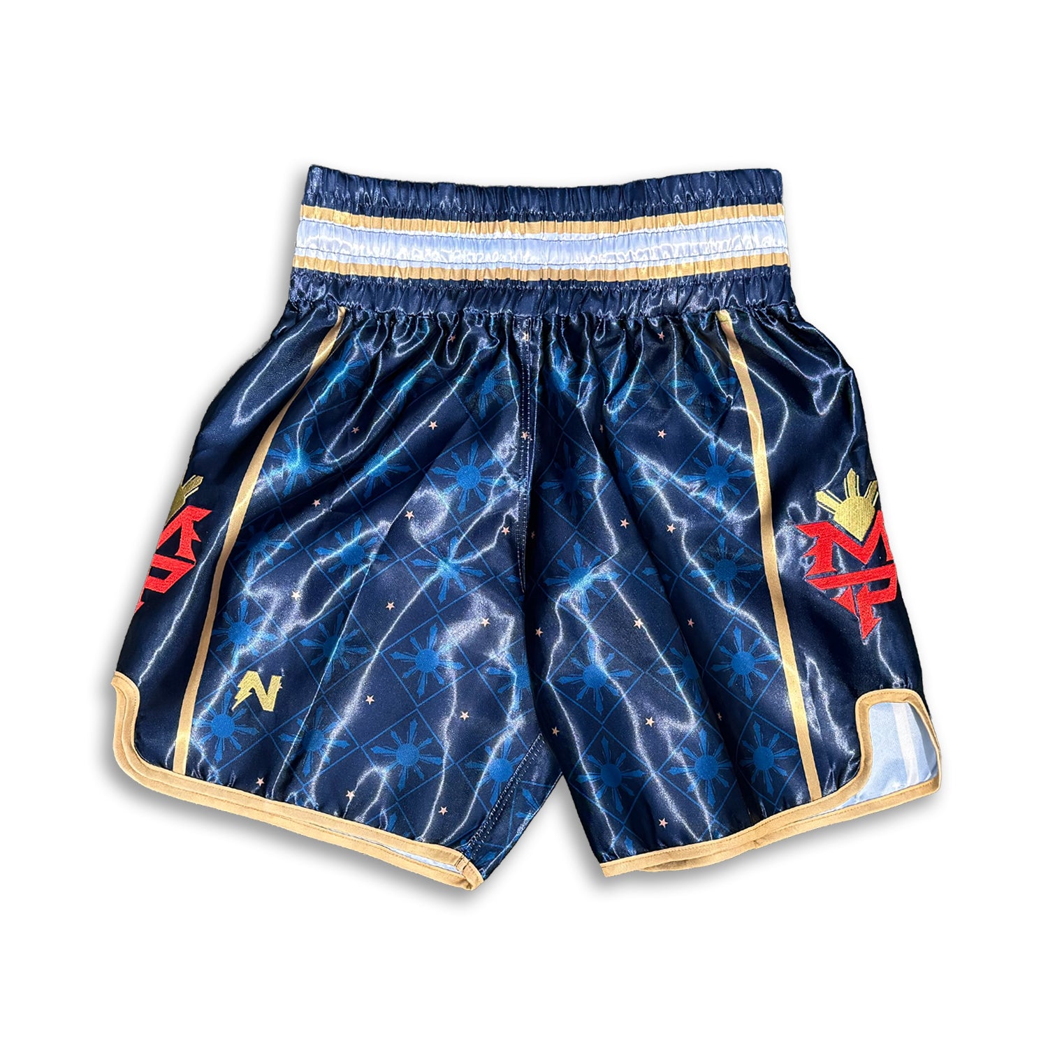 Pacific Storm Boxing Shorts - Navy [Pre-Order]