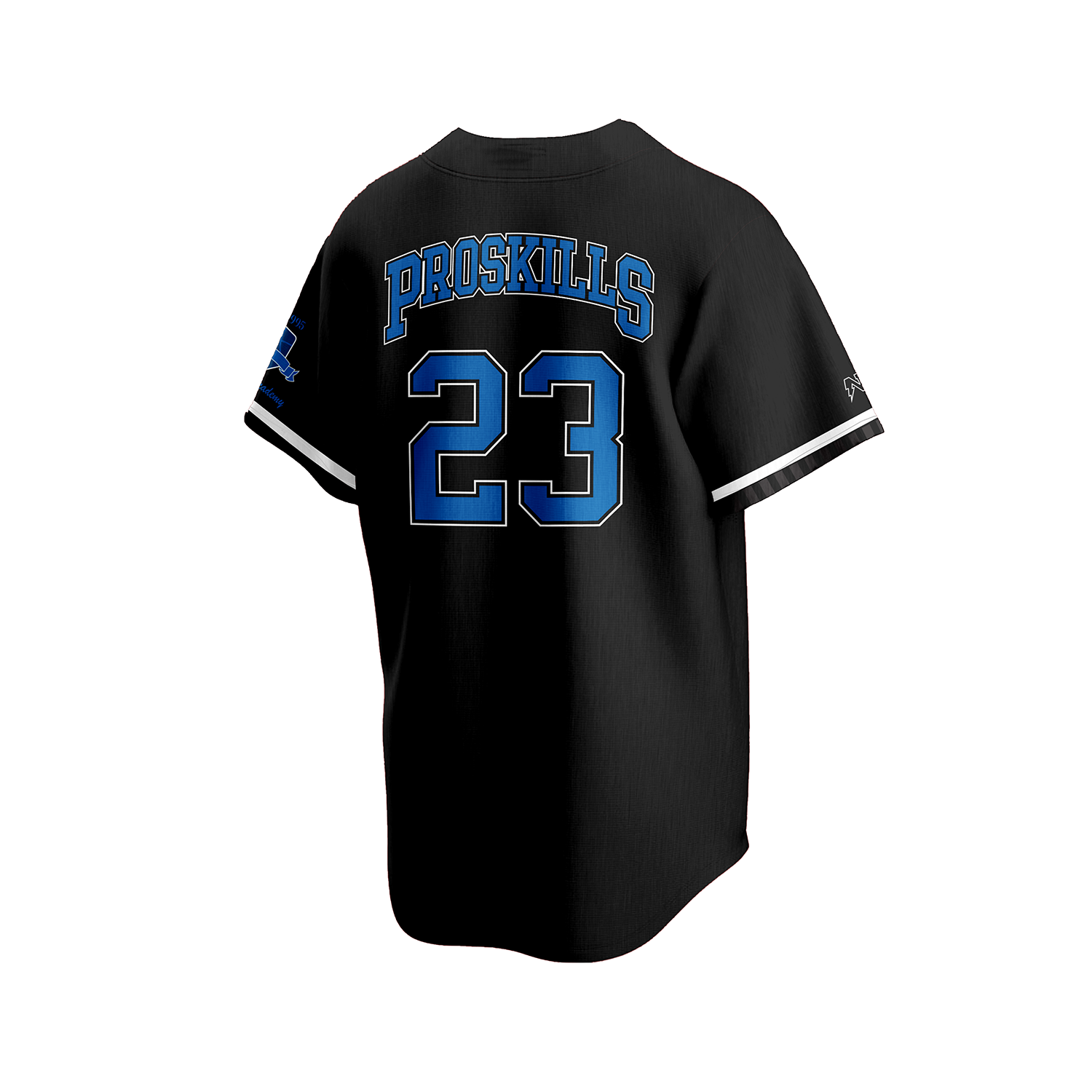 Customizable ProSkills Baseball Jersey -Black