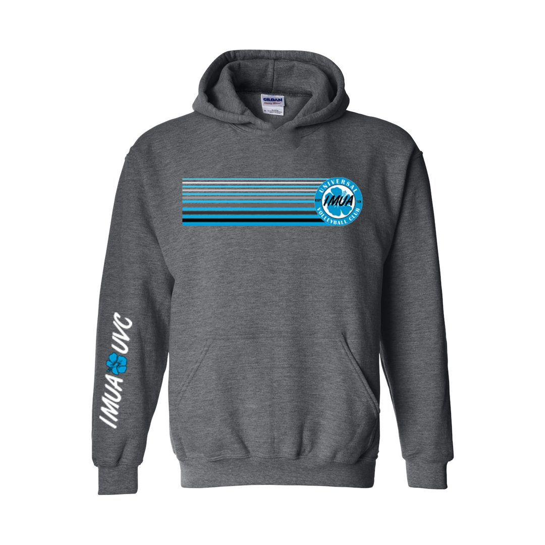 IMUA Striped Pullover Hoodie - Unisex