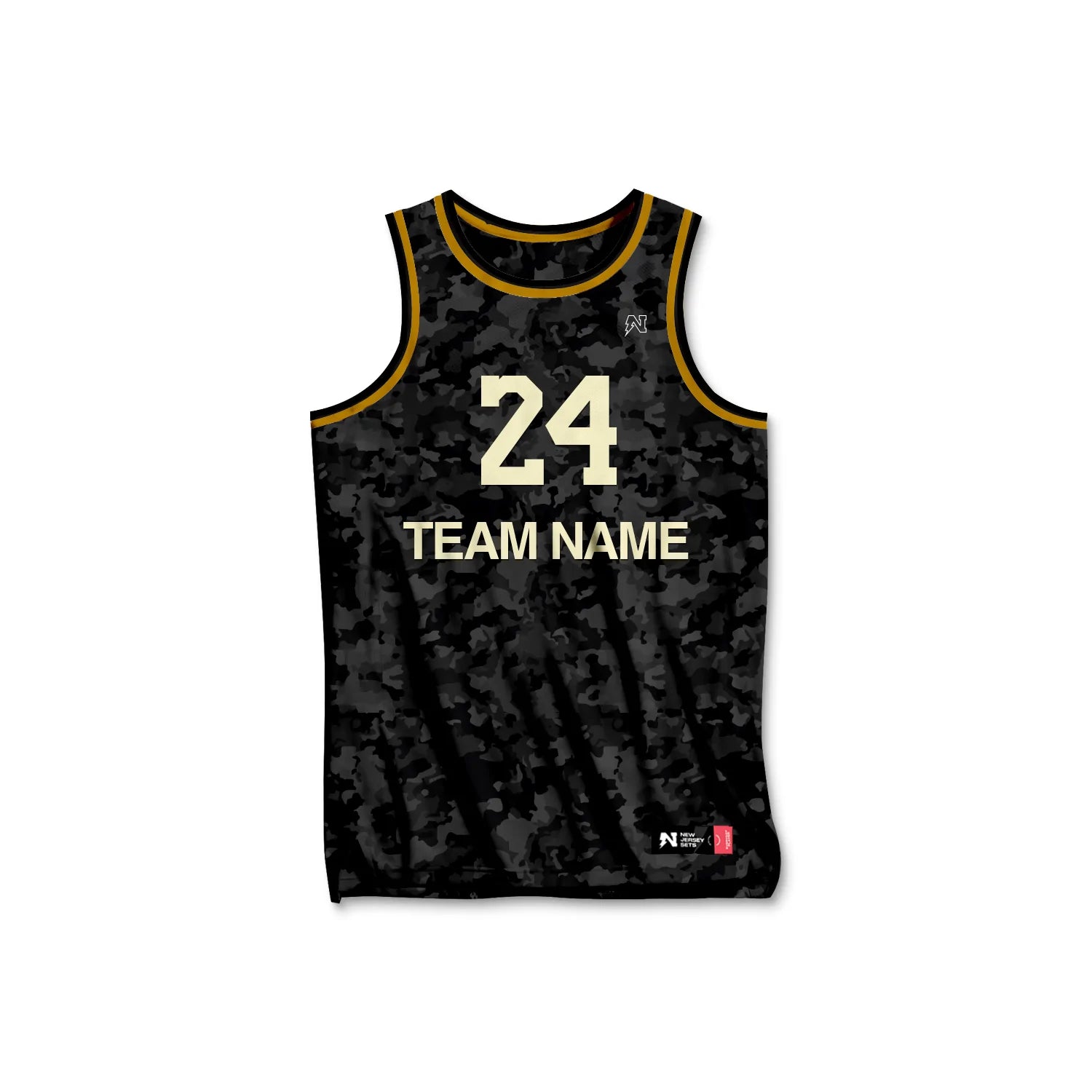 CUSTOMIZE: Black Rangers Team Jersey - Less than 10 MOQ