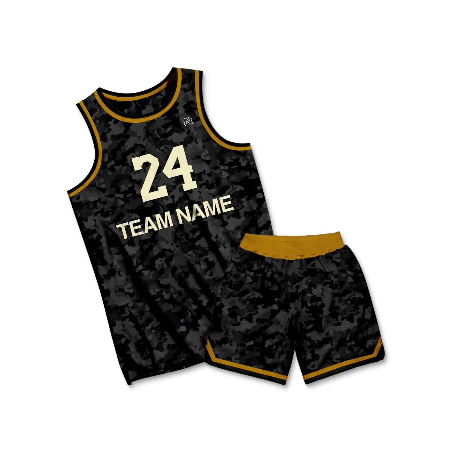 CUSTOMIZE: Black Rangers Team Jersey - Less than 10 MOQ