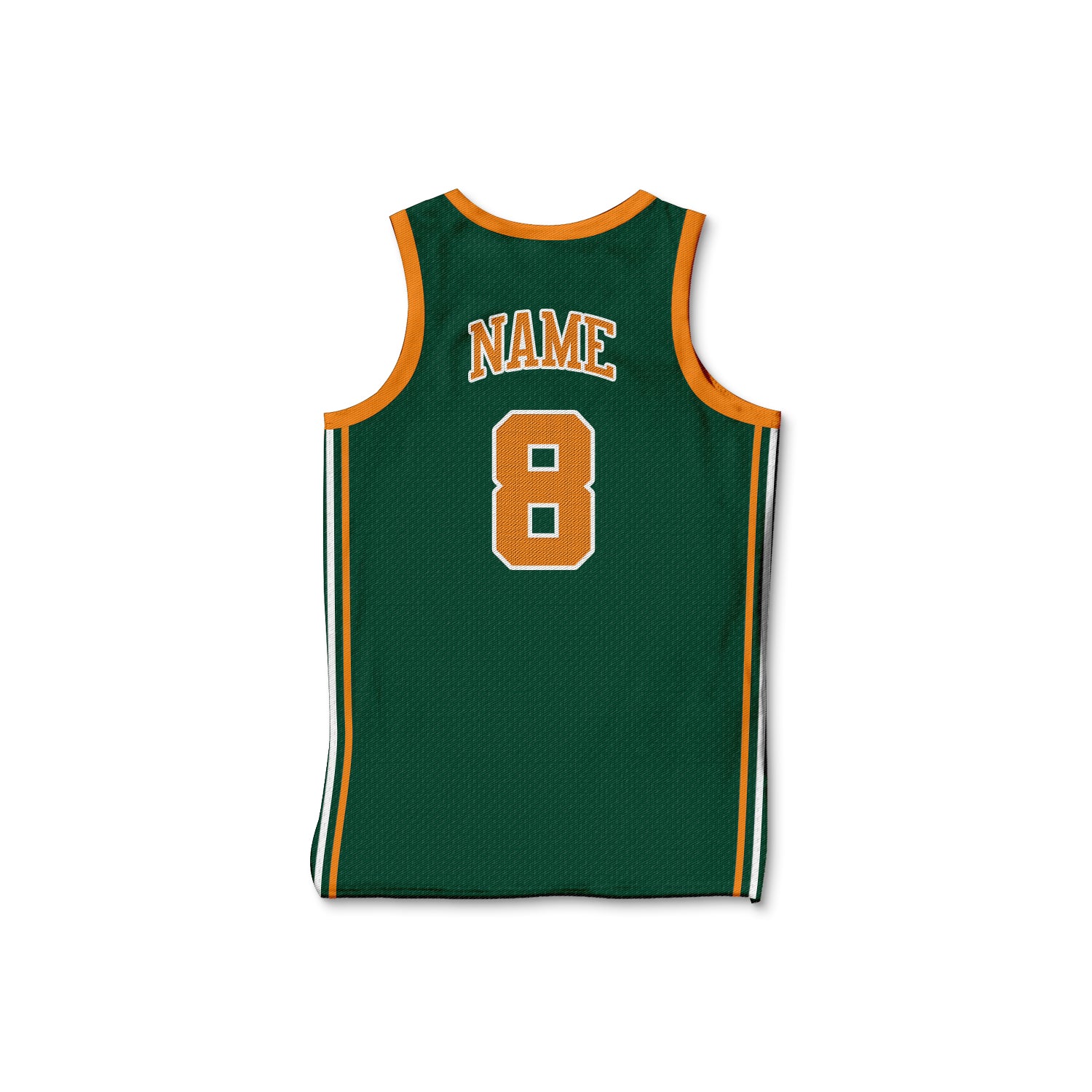 Customizable "Hawkins" Groomsmen Basketball Jersey - Green