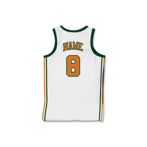 Customizable "Hawkins" Groomsmen Basketball Jersey - White